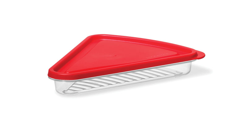 by Starfrit Leakproof Plastic Pizza Slice Container with Airtight Lid, BPA Free J5M9