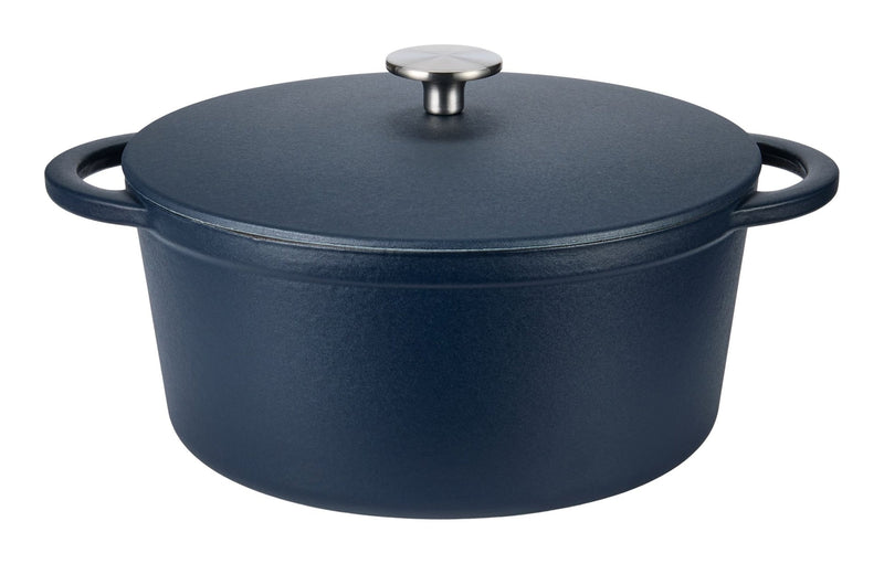 Cast Iron Dutch Oven, 5.3-qt, Assorted Colours G6I9