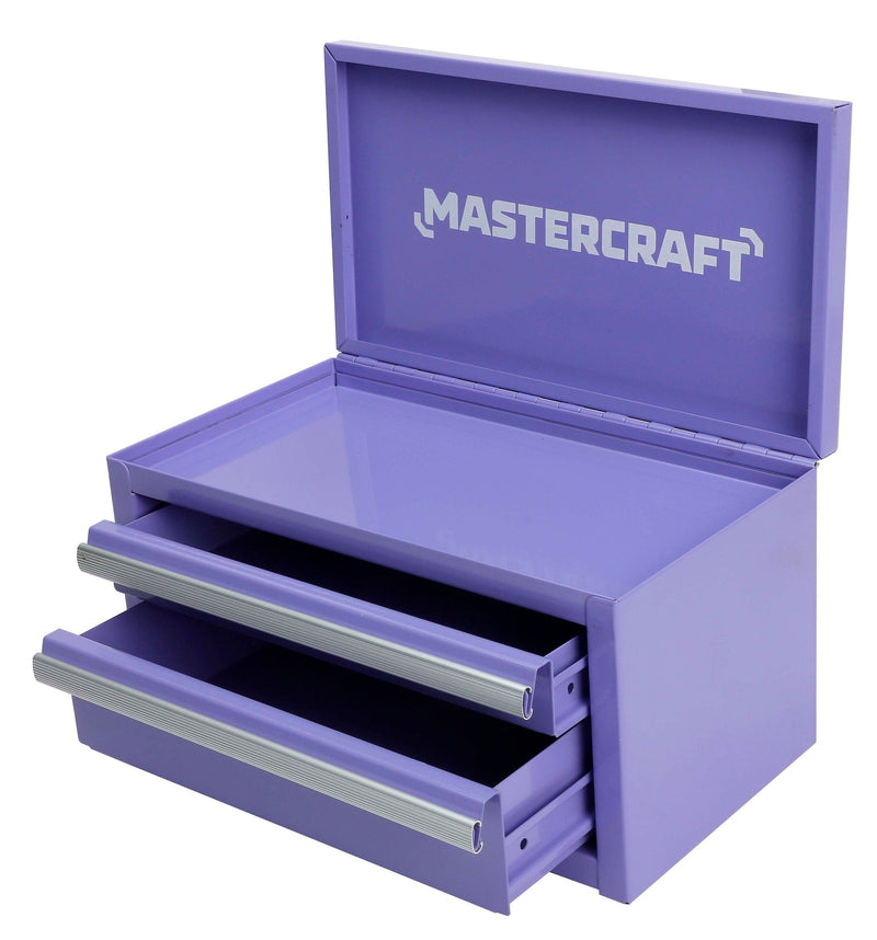 Mini Toolbox with 2 Drawers, Lilac Z8H7