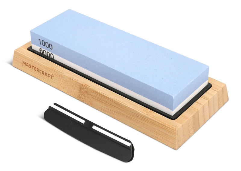 Pro Dual Grit Tool & Knife Sharpening Stone Set, 4-pc W4V8