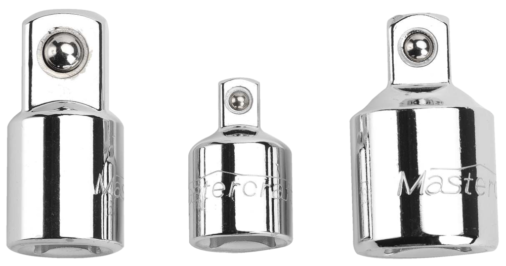 Socket Adapter Set, 3-pc, Nickel-Chrome Plating K2W3 - product image 2