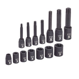 Torx & E-Torx Impact Bit Socket Set, 14-pc, SAE/Metric S8B4 - product image 1
