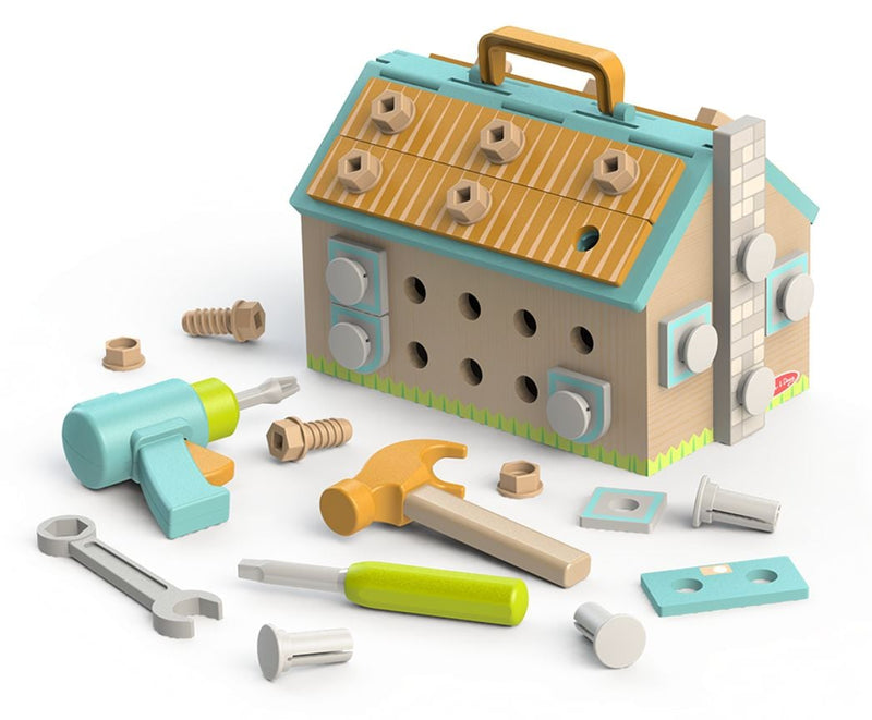 and Doug Build-a-House Playset Y1F9