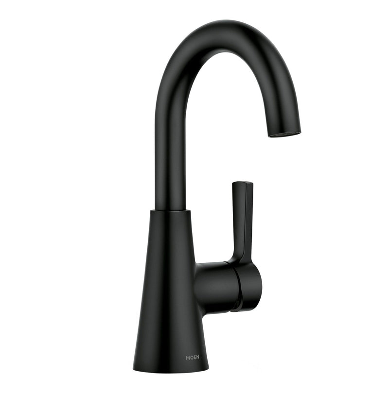 Mikah Single Handle Bathroom Faucet, Matte Black K9O0
