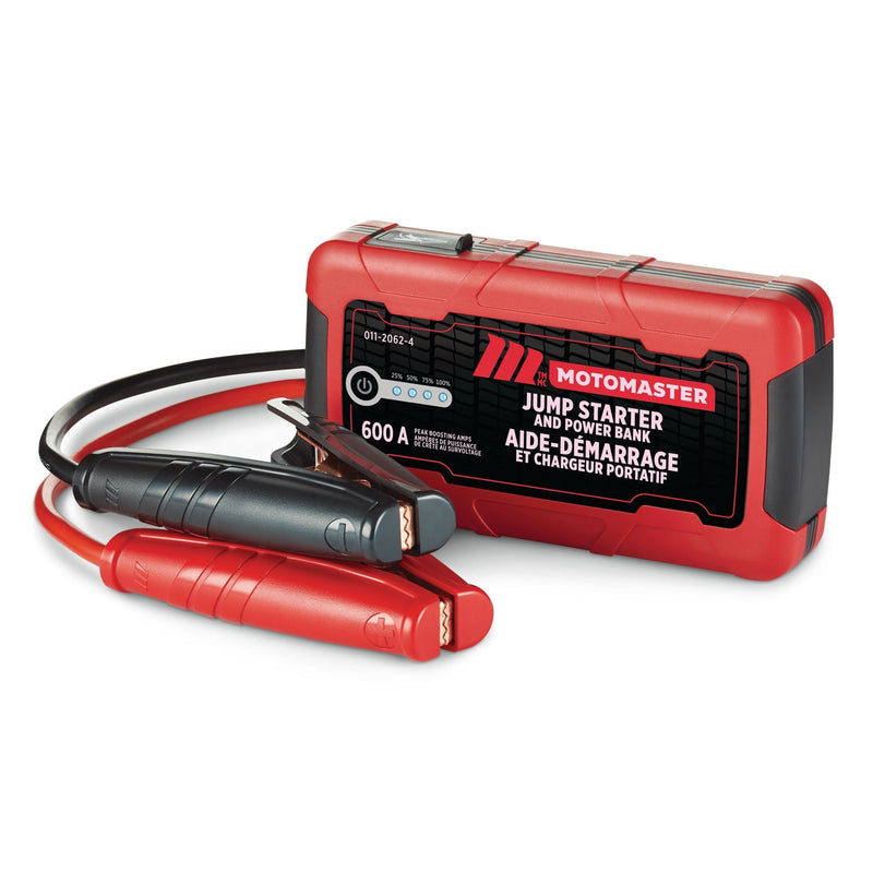 Booster Pack/Jump Starter & USB Power Bank, Lithium-ion, 600-Amp, 12V P1A8