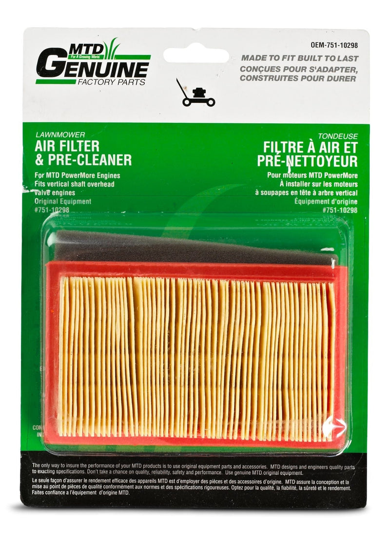 Lawn Mower Replacement Air Filter & Pre-Cleaner D3W7