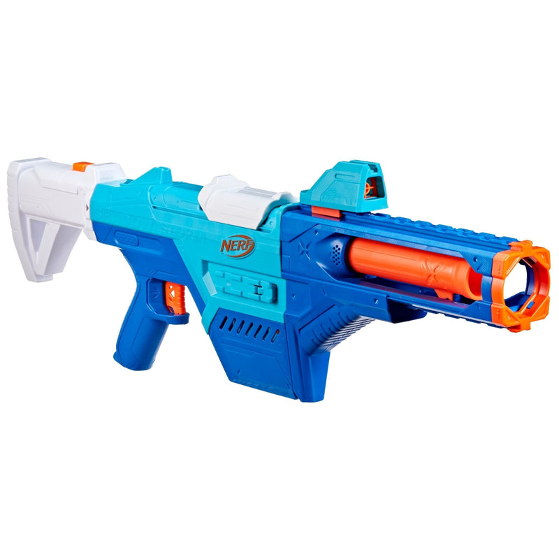 N Series Shadow Storm Dart Blaster, 6-in-1 Customization, Includes 24-Darts, Ages 8+ H1Y0