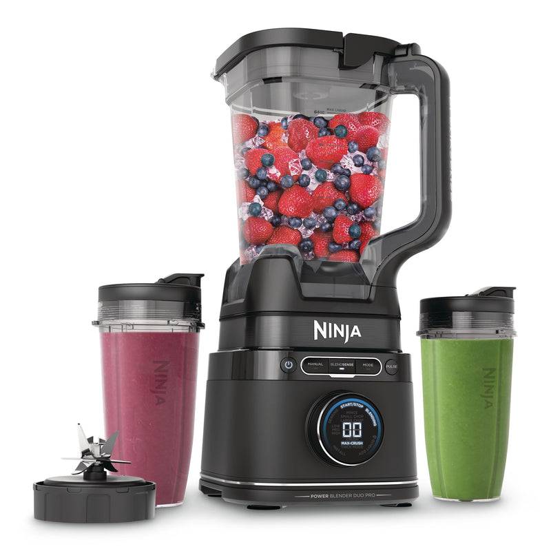 BlendSense Duo Blender with 72-oz Full-Size Pitcher & Pre-Set Programs, Includes Two 24-oz Single-Serve Cups, 1800W K5O4