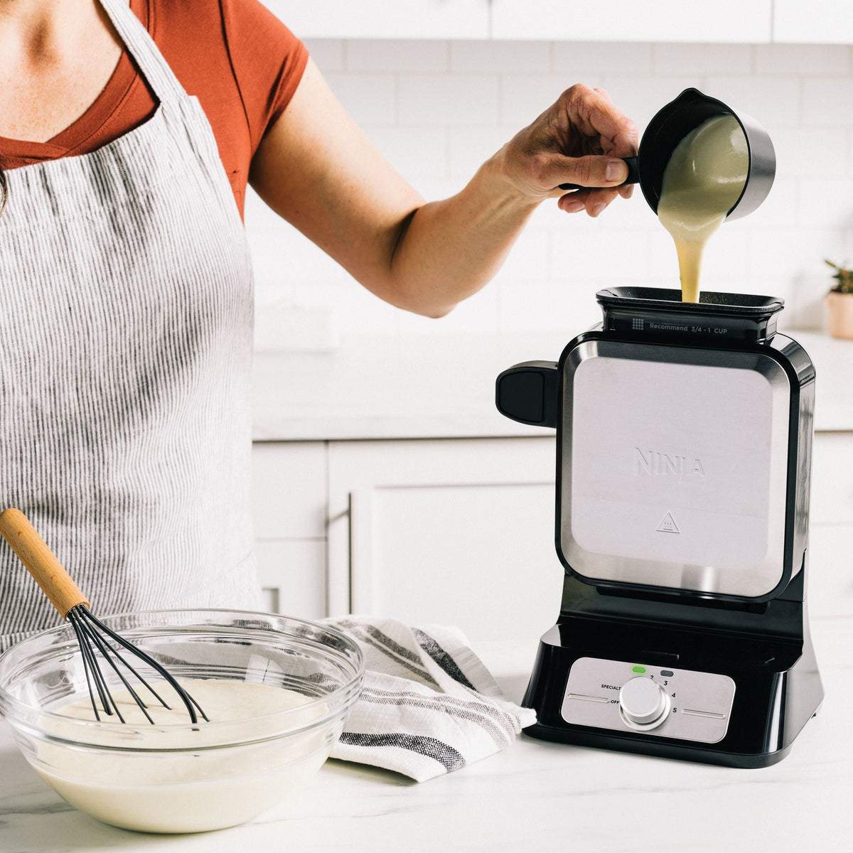 Neverstick 5-Shade Setting Waffle Maker Y5P1 - product image 7