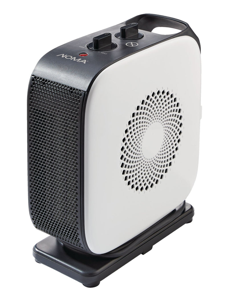Portable Oscillating Portable Ceramic Space Heater withThermostat, 1500W, White U1B5