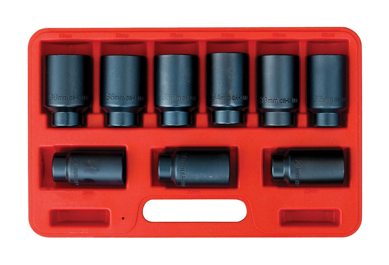 Deluxe Axle Nut Socket Set, 9-pc P0O5
