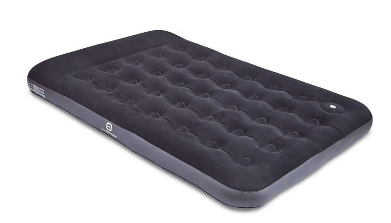 Double Single-High Inflatable Air Mattress/Airbed with Built-In Foot Pump & Pillow J1Y4