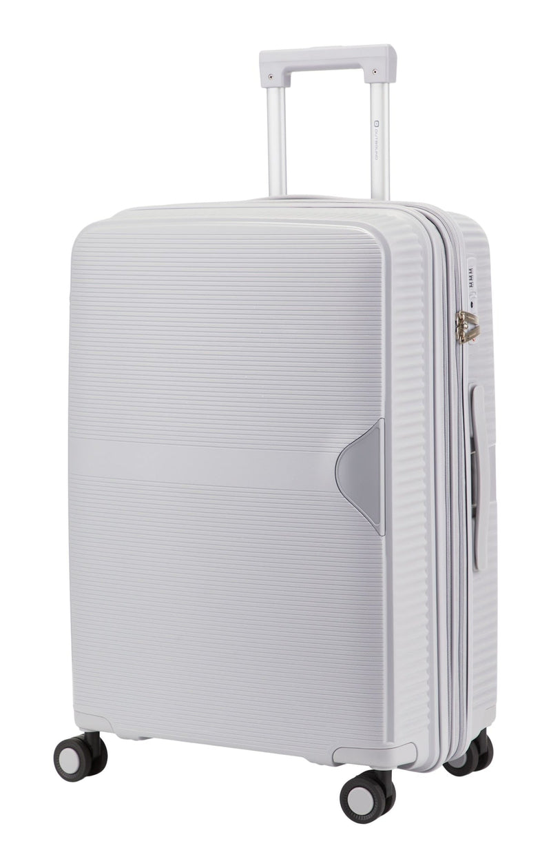 Hardside Medium Luggage Bag, Silver W5M0