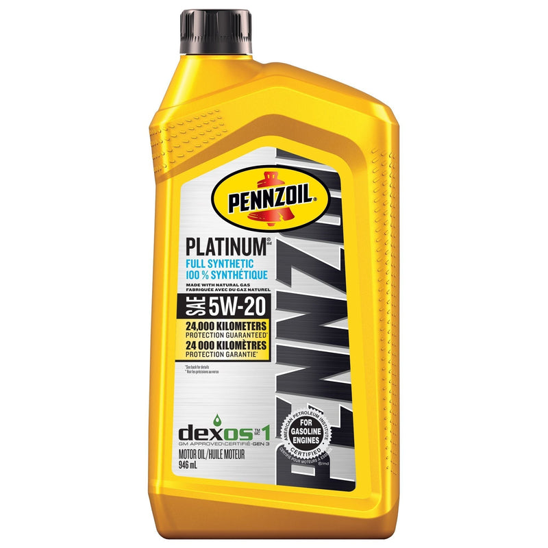 Platinum 5W20 Synthetic Engine/Motor Oil, 946-mL D8A2