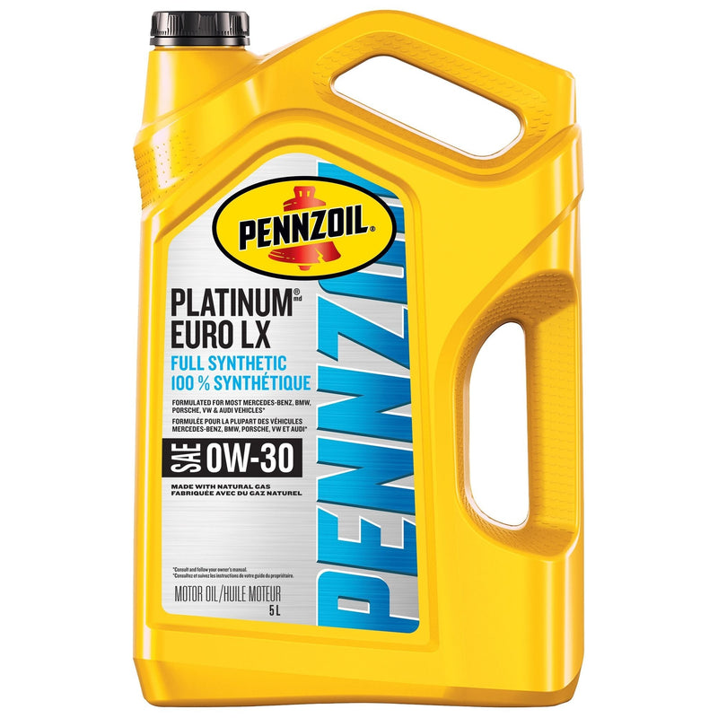 Platinum Euro LX 0W30 Synthetic Engine/Motor Oil, 5-L Q7F3