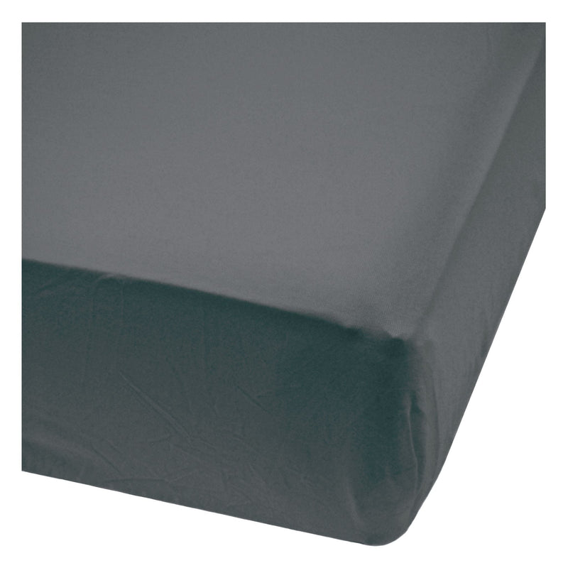 Bamboo Baby Crib Fitted Sheets, Charcoal F3M6