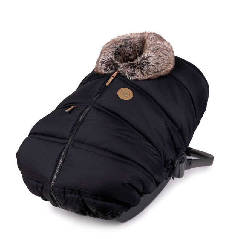 Coulou Winter Baby Car Seat Cover, Classic Collection, Onyx O1W9