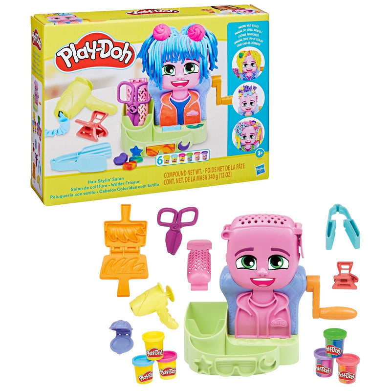 Hair Stylin' Dual Colour Salon Playset, Ages 3+ X7S4