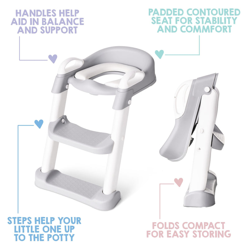 Potty Seat Trainer & Step Ladder A8Z9