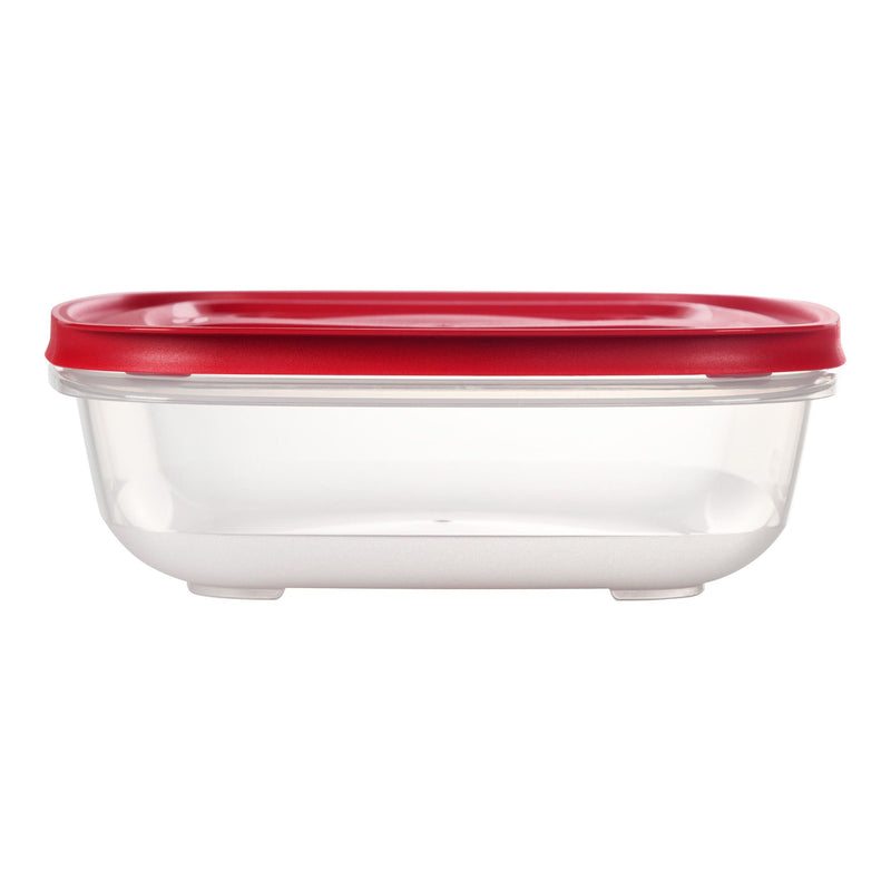 Easy Store Rectangular Food Storage Container, Stackable, 14-Cup Y9K7