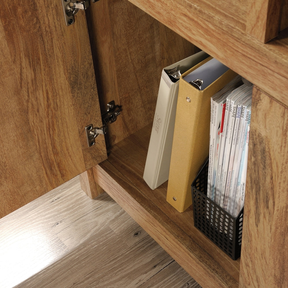 Cannery Bridge 3-Door Bookcase/Bookshelf Storage Cabinet, Sindoori Mango Finish I7O1 - product image 3