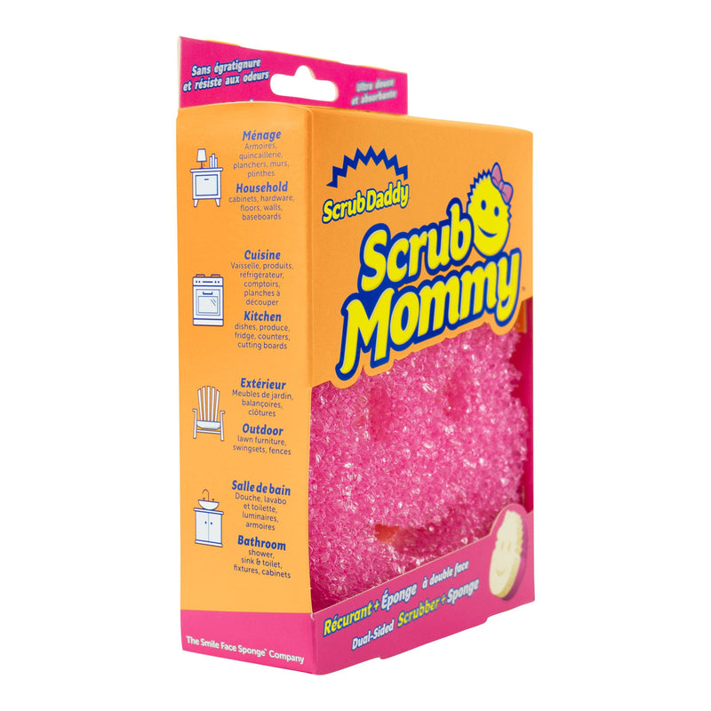Mommy All Purpose Dual-Sided Scrubber and Cleaning Sponge V1F2
