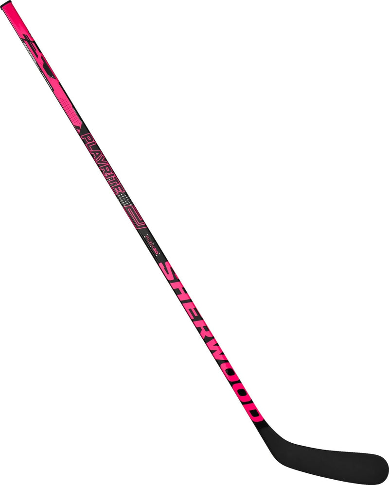 Playrite 1 Composite Hockey Stick, Youth, 25/20 Flex, Pink F8F4