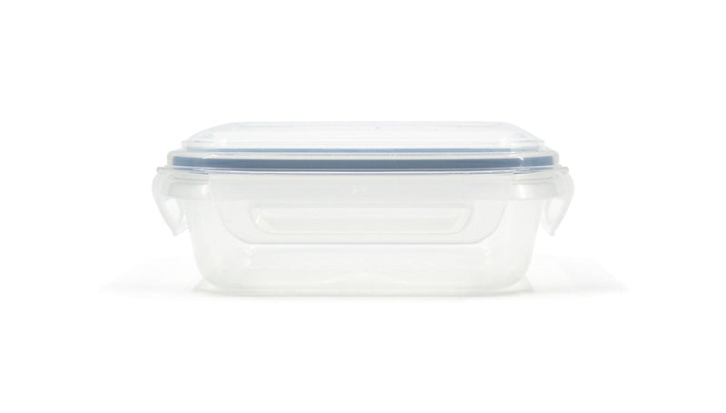 Clear Rectangular Clear Food Storage Container, Nestable, 700-mL F6A3