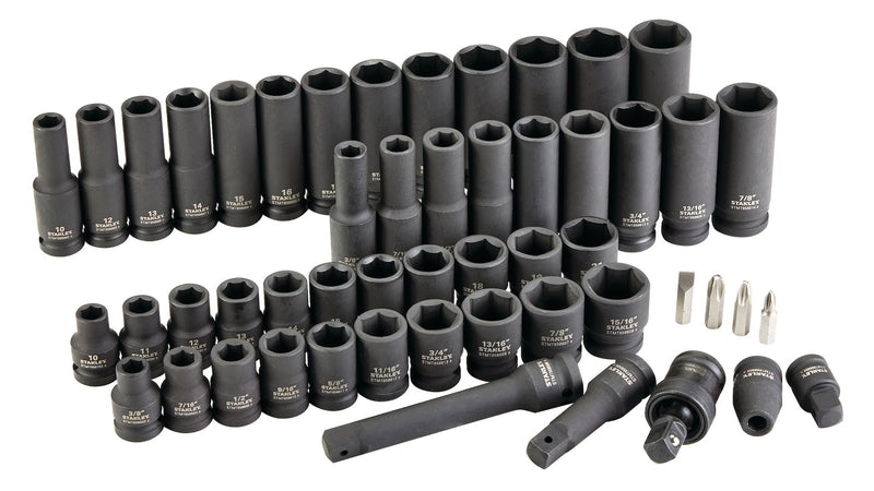 Pro 1/2-in Impact Socket Set, 52-pc Q1D7