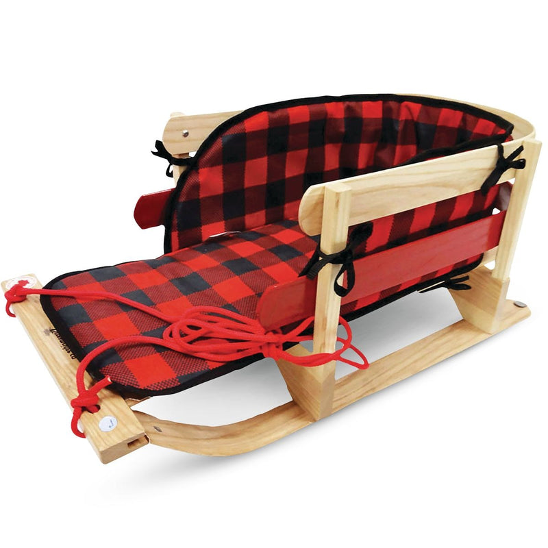 Grizzly Sleigh with Plaid Pad X0V2