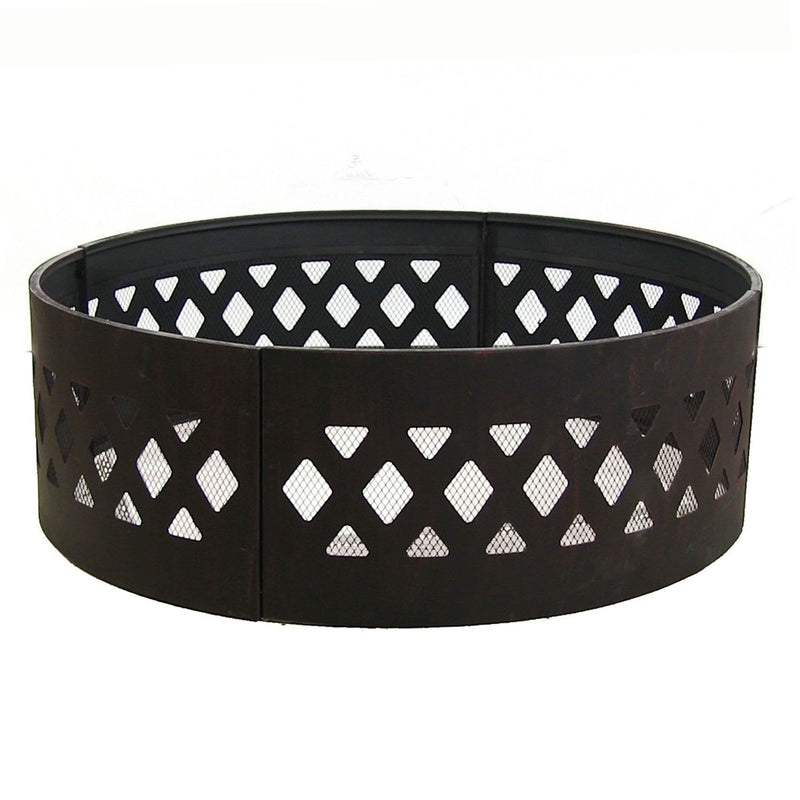Decor Cut Out Wood-Burning Fire Ring, 36-in Y6O7