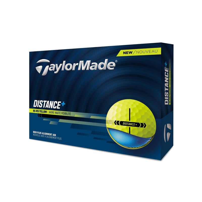 Distance+ Golf Balls, Yellow, 12-pk M7Q9