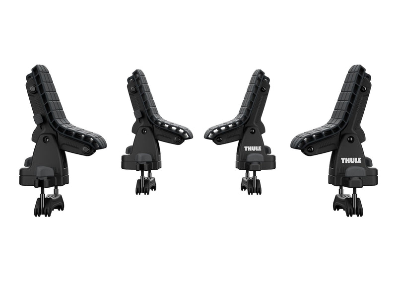 DockGrip Black Horizontal Kayak Rack with Protective Pads R9C2