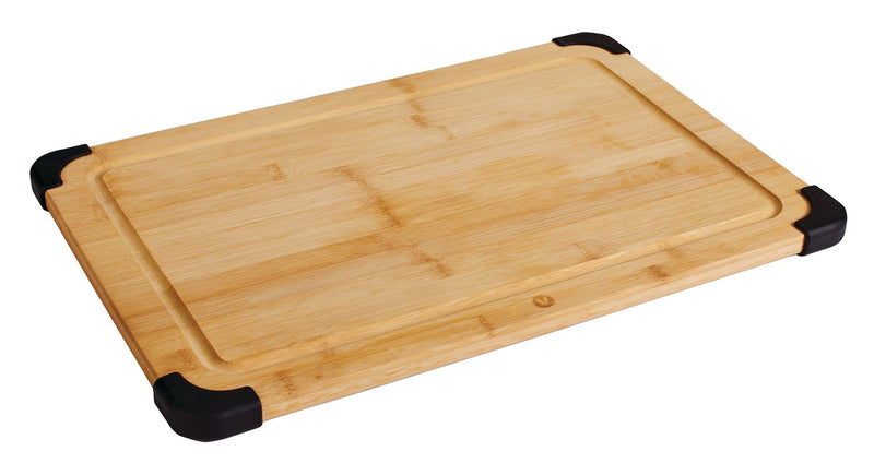Bamboo Cutting Board, Non-Slip, 12-in x 18-in H4H6