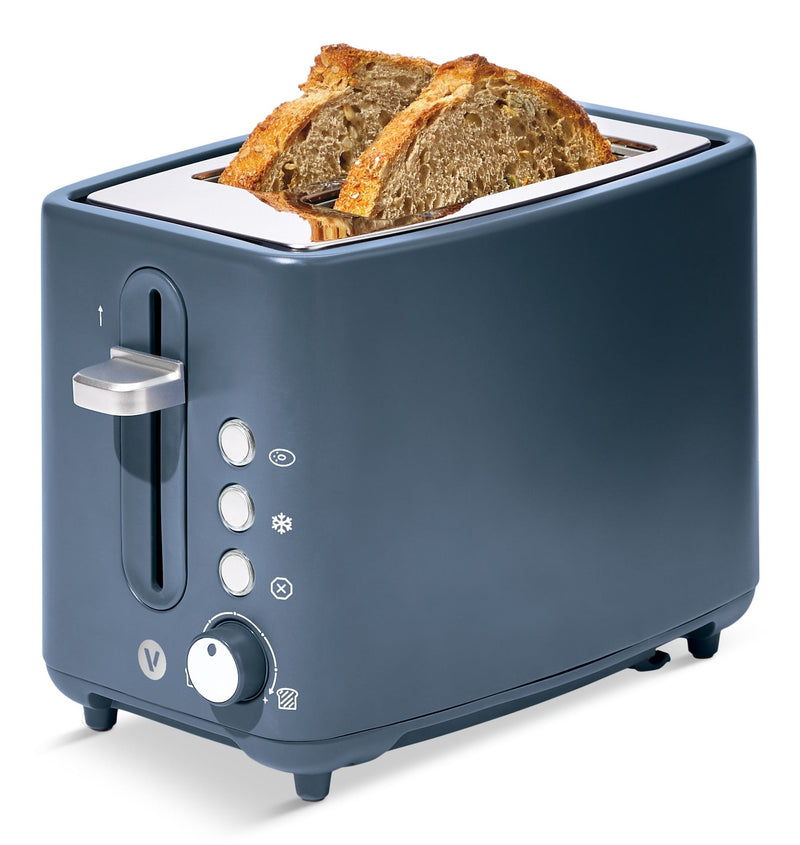 Colour Series 2-Slice Toaster with 3 Settings, Bluefin W5X7