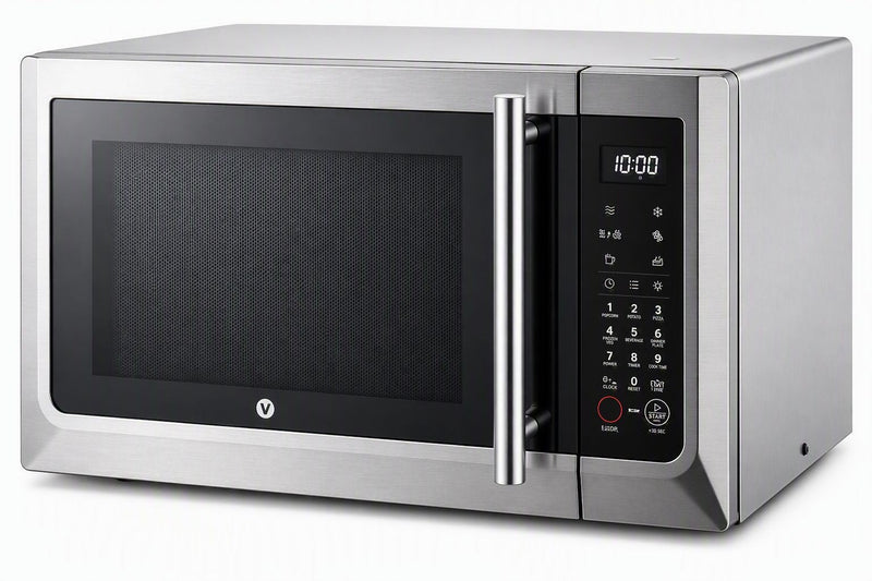 Combination Countertop Microwave Oven with Air Fryer, 1000W, 1.1-cu-ft, Stainless Steel R0Y9