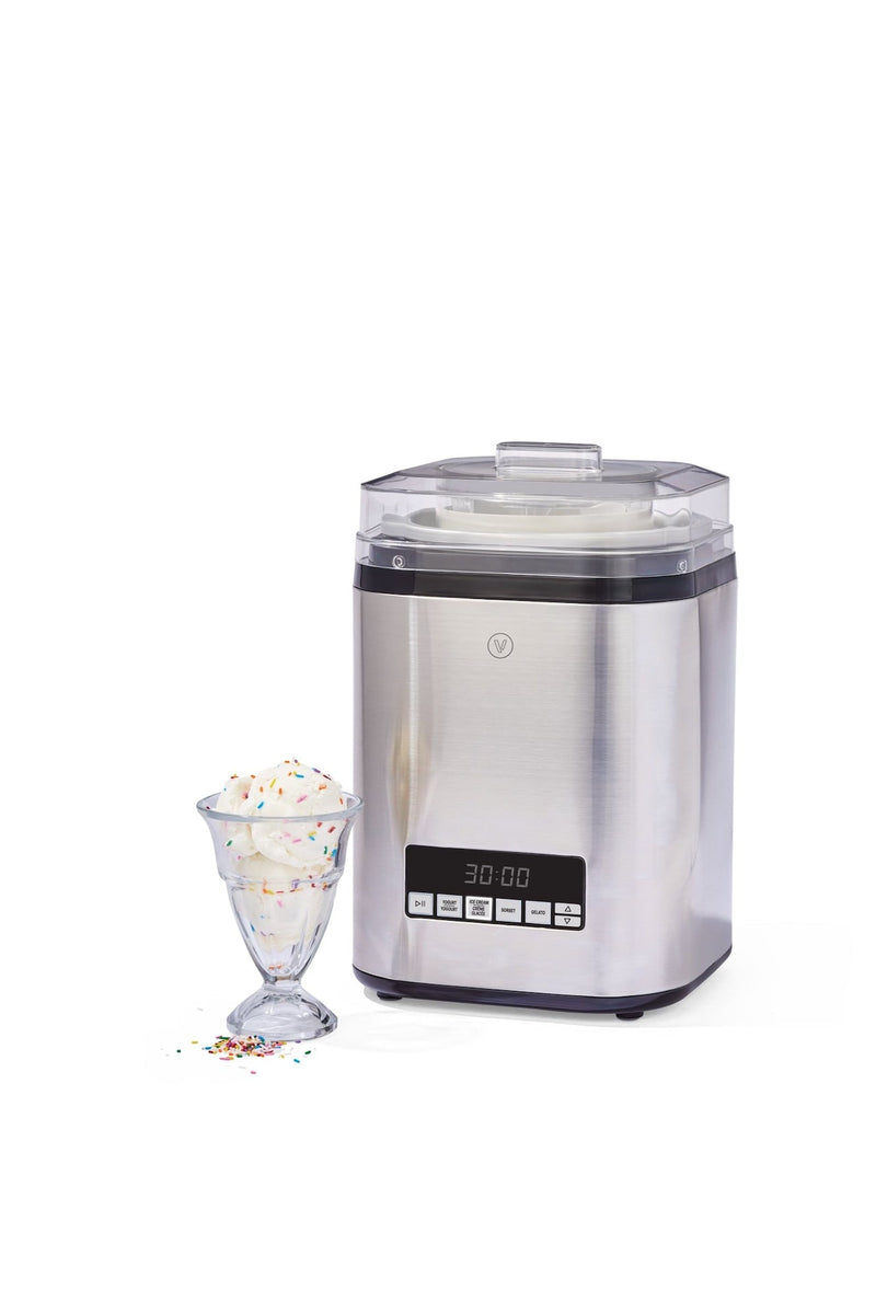 Digital Ice Cream Maker, 4-in-1 Ice Cream & Frozen Treat Maker, Stainless Steel, 1.9-L G3L0