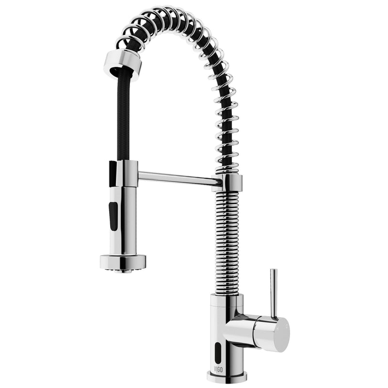 Edison 19-in Single-Handle Touchless Kitchen Faucet F3W1