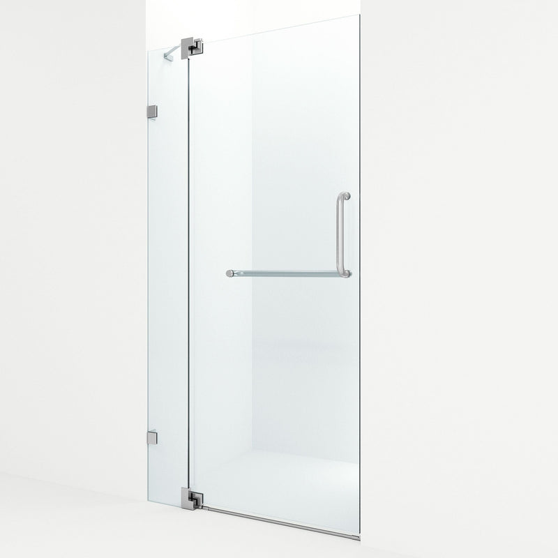 Pirouette Clear Shower Door, 42-in x 72-in C7R0