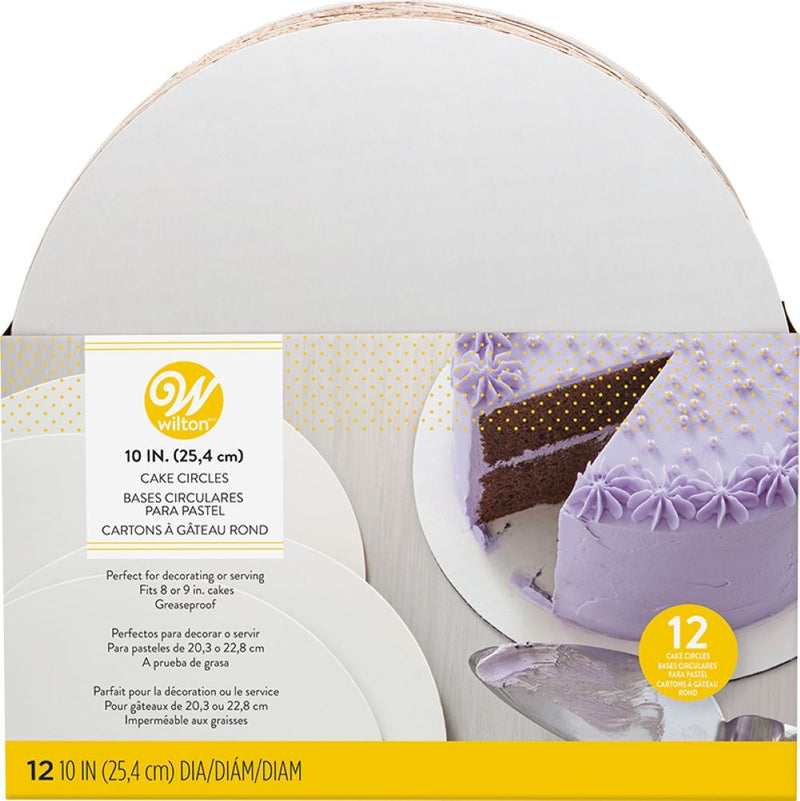 Cake Circles, 10-in, 12-pc C5N8