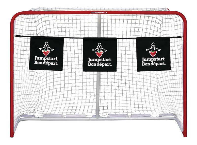 Jumpstart Steel Street Hockey Net with Bungee Targets, 60-in D2N6