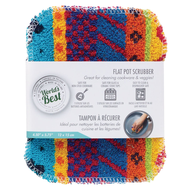 Best Flat Pot Scrubber, 1-pk W5L4